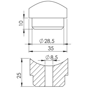 35’lik Yargılı Bağlantı (35×50)