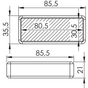 80×30 Lama Uzatma Aparatı 20 cm