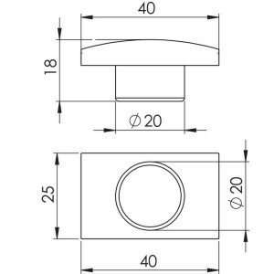 40x25 Tapa